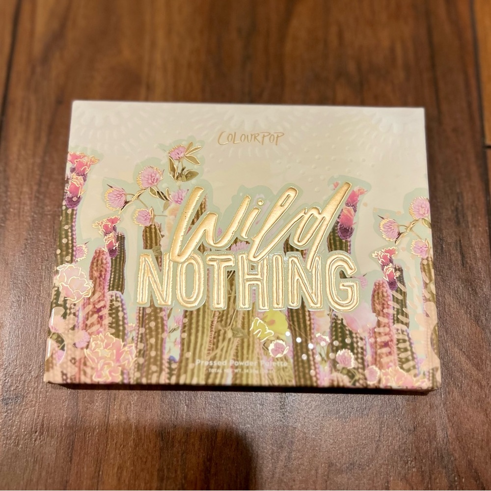 NEW - ColourPop Wild Nothing Eyeshadow Palette